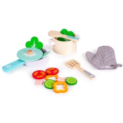 Jucarii, Set de gatit din lemn -1, dioda.ro