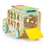 Jucarii, Mașinilor din lemn cu blocuri numerele + cifre -1, dioda.ro