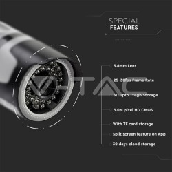 Camere Supraveghere, Cameră Exterior 3MP IP65 Bullet SKU: 8987 | VT: VT-5157 -4, dioda.ro