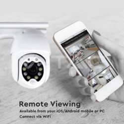 Camere Supraveghere, Cameră Wi-Fi Exterior 8 LED-uri 3MP IP65 Dom SKU: 8988 | VT: VT-5158 -2, dioda.ro