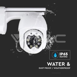 Camere Supraveghere, Cameră Wi-Fi Exterior 8 LED-uri 3MP IP65 Dom SKU: 8988 | VT: VT-5158 -12, dioda.ro