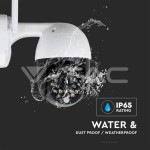 Cameră Wi-Fi Exterior cu Lumină Roșie&Albastră 3MP IP65 Dom SKU: 8989 | VT: VT-5159 Camere Supraveghere, Cameră Wi-Fi Exterior cu Lumină Roșie&Albastră 3MP IP65 Dom SKU: 8989 | VT: VT-5159 -1, dioda.ro