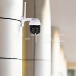 Cameră Wi-Fi Exterior cu Lumină Roșie&Albastră 3MP IP65 Dom SKU: 8989 | VT: VT-5159 Camere Supraveghere, Cameră Wi-Fi Exterior cu Lumină Roșie&Albastră 3MP IP65 Dom SKU: 8989 | VT: VT-5159 -1, dioda.ro