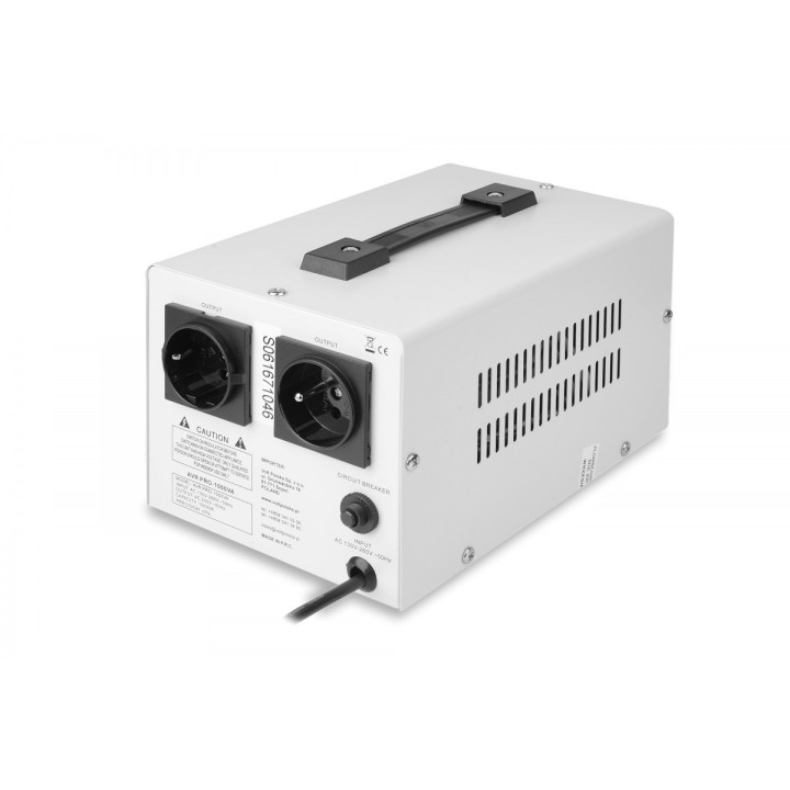Stabilizatoare de tensiune, STABILIZATOR DE TENSIUNE SERVOMOTOR  AVR PRO 1000 (1000VA) precizie 3% -3, dioda.ro