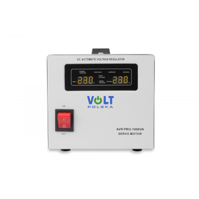 Stabilizatoare de tensiune, STABILIZATOR DE TENSIUNE SERVOMOTOR  AVR PRO 1000 (1000VA) precizie 3% -4, dioda.ro