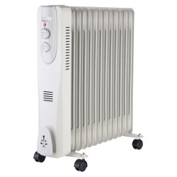 Incalzire Radiatoare Convectoare, Radiator electric portabil cu ulei 13 elementi 2500W Well  Cod EAN: 59486360385 -1, dioda.ro