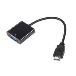 Adaptoare, ADAPTOR HDMI TATA - VGA MAMA & AUDIO -1, dioda.ro