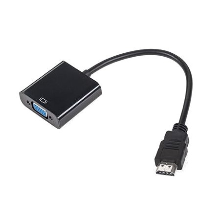 Adaptoare, ADAPTOR HDMI TATA - VGA MAMA & AUDIO -1, dioda.ro