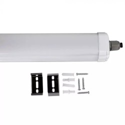 Lampi Iluminare, Lampă LED IP65 conectori la ambele capete G-SERIES 600mm 18W Alb rece -10, dioda.ro