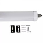 Lampă LED IP65 conectori la ambele capete G-SERIES 600mm 18W Alb rece Lampi Iluminare, Lampă LED IP65 conectori la ambele capete G-SERIES 600mm 18W Alb rece -1, dioda.ro