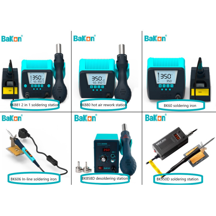 Accesorii Bakon, Letcon rezerva BK906 Compatibil pentru BK881 BK90 BK60 -2, dioda.ro