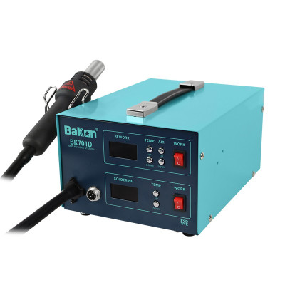 Bakon, Stație de lipit Bakon cu afișaj digital și stație aer cald 2 în 1 BK701D - versiune noua ! -8, dioda.ro