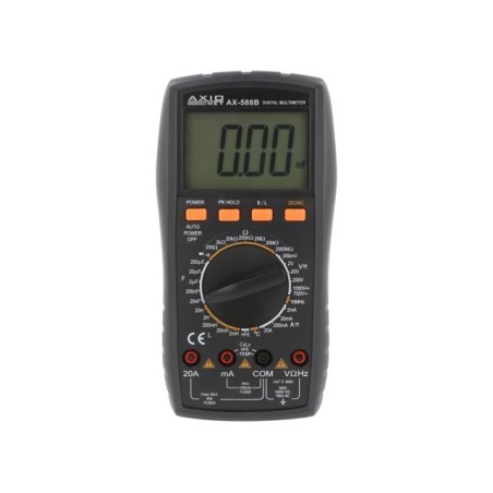 Multimetru digital portabil AX-588B - Instrument esențial pentru orice electrician sau pasionat de electronice