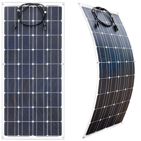 Panouri Fotovoltaice, Panou fotovoltaic flexibil 100W 12V DOAR 3 mm grosime 120W 18V 1020*540mm MONO -10, dioda.ro