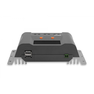 Controlere Panouri Solare, Regulator de tensiune pentru panouri fotovoltaice 10A 12V MPPT cu panou LCD VOLT POLSK -2, dioda.ro