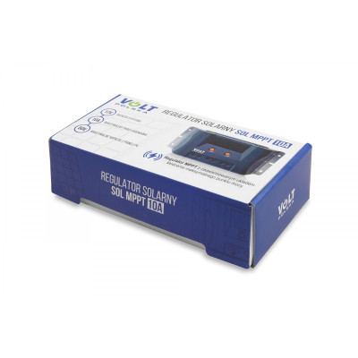 Controlere Panouri Solare, Regulator de tensiune pentru panouri fotovoltaice 10A 12V MPPT cu panou LCD VOLT POLSK -4, dioda.ro