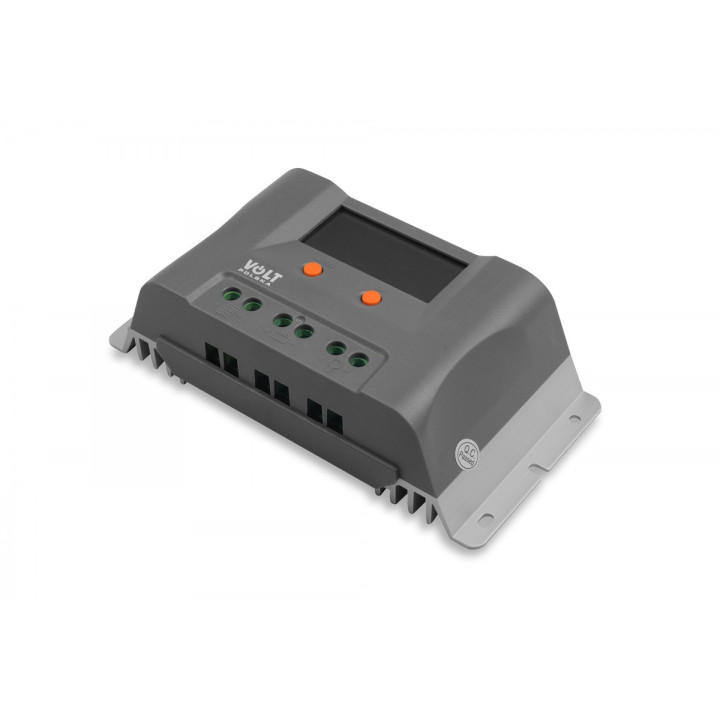 Controlere Panouri Solare, Regulator de tensiune pentru panouri fotovoltaice 10A 12V MPPT cu panou LCD VOLT POLSK -6, dioda.ro