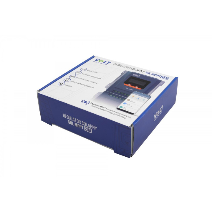 Controlere Panouri Solare, REGULATOR INCARCARE SOLAR SOL MPPT 20A (BLUETOOTH) -10, dioda.ro