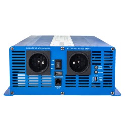 Invertoare auto, Invertor Convertor de tensiune SINUS 6000 12V  220 6000W VOLT POLSKA 3SIPS600012 -2, dioda.ro