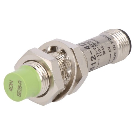 Senzori inductivi cilindrici DC, Senzor: inductiv Config.ieşire: NPN / NO 0÷4mm 10÷30VDC M12 -1, dioda.ro