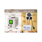UPS centrale termice, UPS centrala termica TED Electric 900VA 500W Runtime extins utilizeaza 1 acumulator neinclu -6, dioda.ro