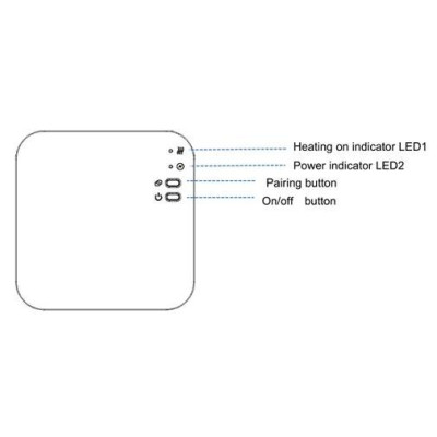 Electrice, Termostat ambient centrala termica / incalzire in pardoseala COMFORT WT-20 radio WIFI Compatibil Googl -8, dioda.ro