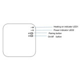 Electrice, Termostat ambient centrala termica / incalzire in pardoseala COMFORT WT-20 radio WIFI Compatibil Googl -8, dioda.ro