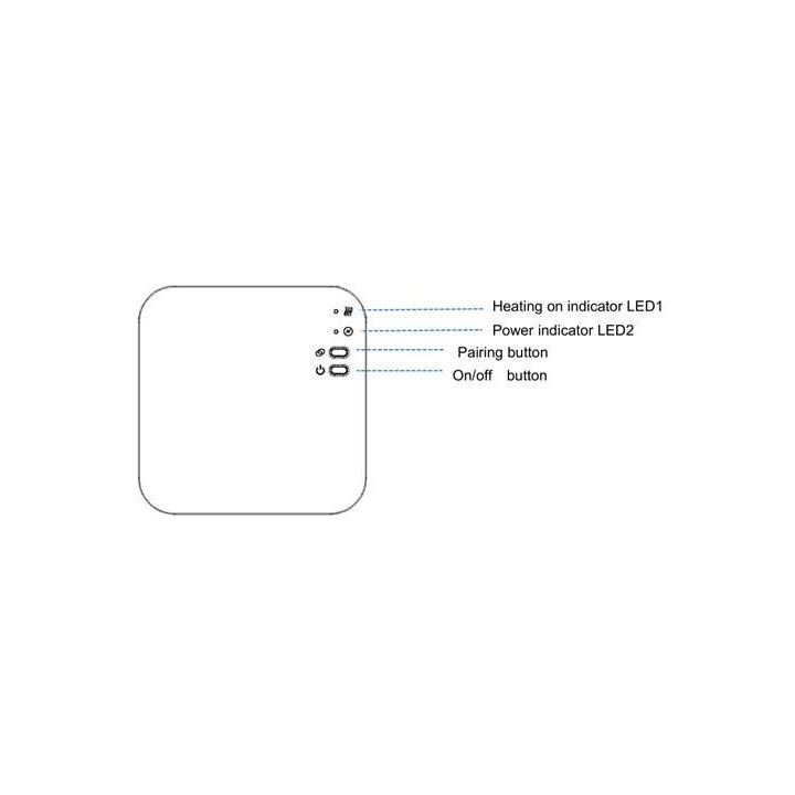 Electrice, Termostat ambient centrala termica / incalzire in pardoseala COMFORT WT-20 radio WIFI Compatibil Googl -8, dioda.ro