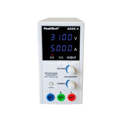 Surse reglabile de tensiune, Alimentator: de laborator pulsatoriu,canal unic 0÷30VDC 0÷5A -2, dioda.ro