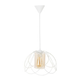 Lampi interior, Pendul Leylak Alb 1xE27 60W -1, dioda.ro