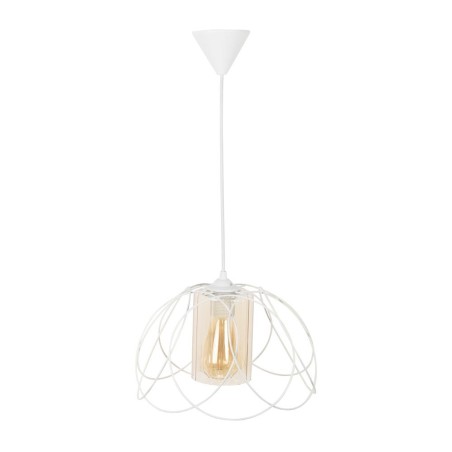 Lampi interior, Pendul Leylak Alb 1xE27 60W -1, dioda.ro