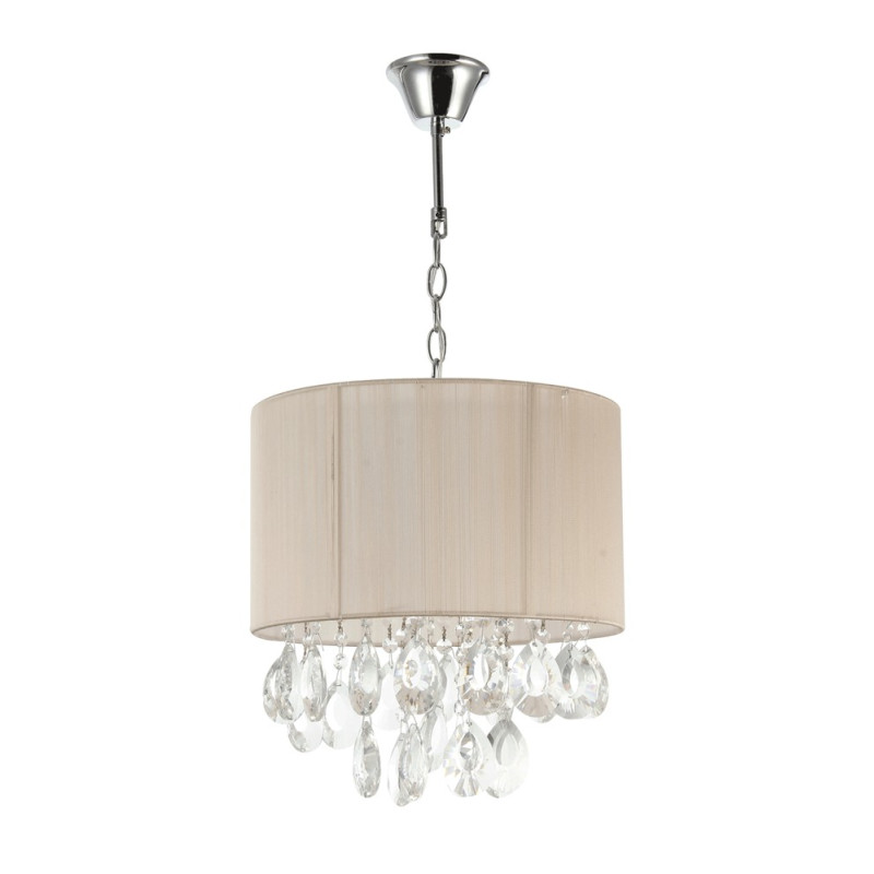 Pendul Retro Crom+Alb 4xE27 60W Lampi interior, Pendul Retro Crom+Alb 4xE27 60W -1, dioda.ro
