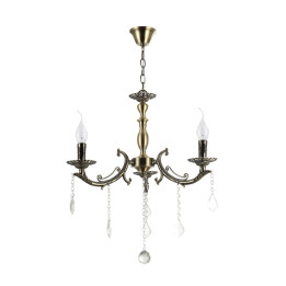 Lampi interior, Candelabru Fascino Alama+Alb 3xE14 60W -1, dioda.ro