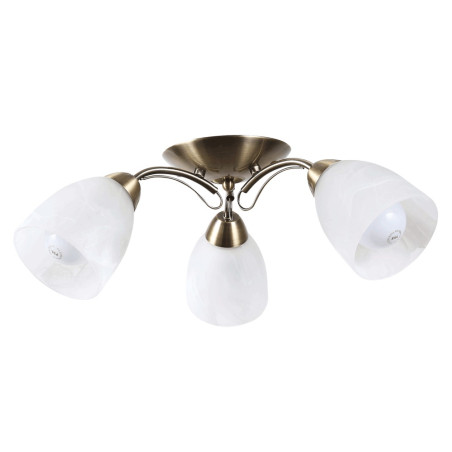 Lampi interior, Lustra Orleans Alb+Alama 3xE27 60W      -1, dioda.ro