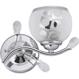 Lampi interior, Aplica Luminita Crom 1xE27 60W      -1, dioda.ro