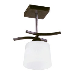 Lampi interior, Aplica Osaka Alb+Wenge 1xE27 60W      -1, dioda.ro