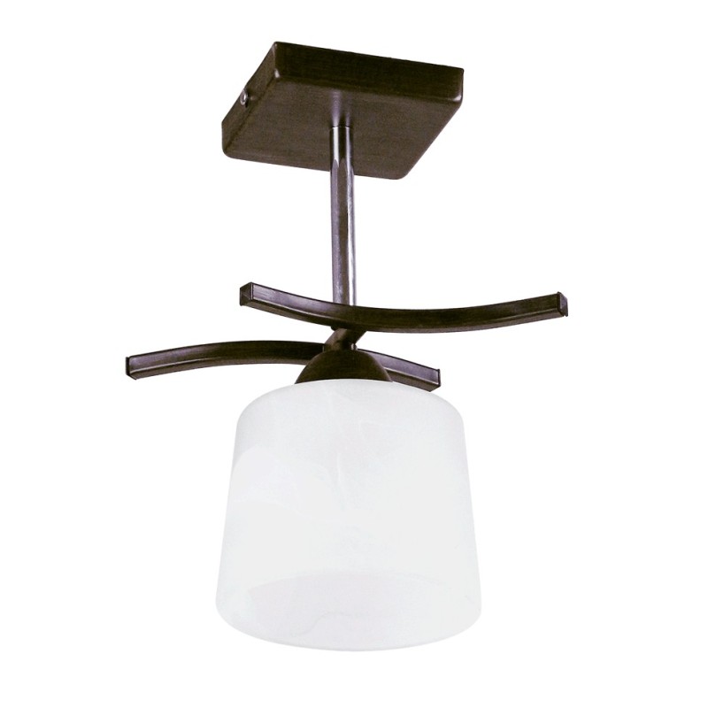 Lampi interior, Aplica Osaka Alb+Wenge 1xE27 60W      -1, dioda.ro