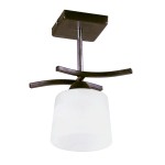 Lampi interior, Aplica Osaka Alb+Wenge 1xE27 60W      -1, dioda.ro