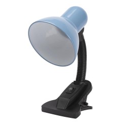 Lampi interior, Lampa Birou Clip Bleu 1xE27 60W     -1, dioda.ro