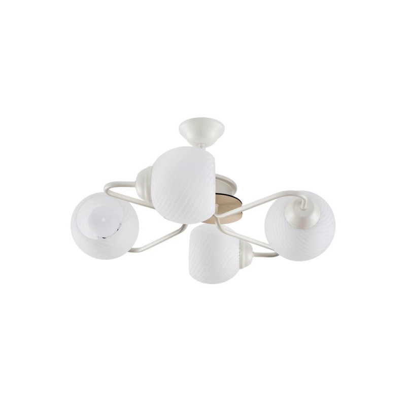 Lustra Enis1 Alb 4xE27 60W Lampi interior, Lustra Enis1 Alb 4xE27 60W -1, dioda.ro