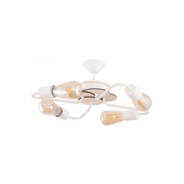 Lampi interior, Lustra Enis2 Alb 4xE27 60W -1, dioda.ro