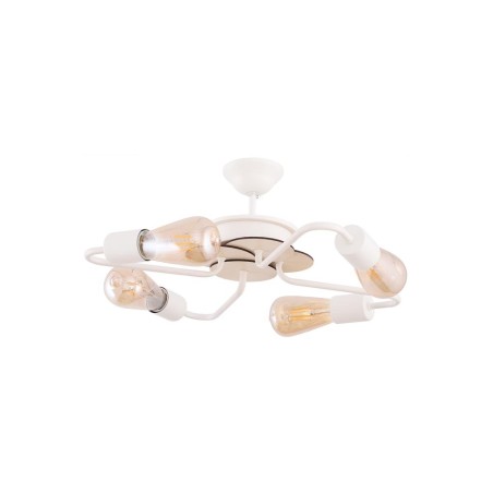 Lampi interior, Lustra Enis2 Alb 4xE27 60W -1, dioda.ro