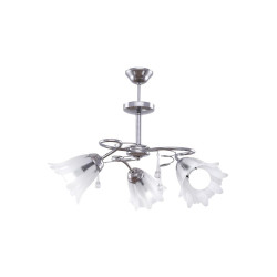 Lampi interior, Lustra Serra Crom 3xE27 60W -1, dioda.ro