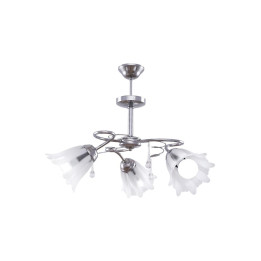 Lampi interior, Lustra Serra Crom 3xE27 60W -1, dioda.ro