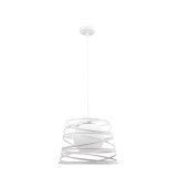 Lampi interior, Pendul Instar Alb+Crom 1xE27 40W      -1, dioda.ro