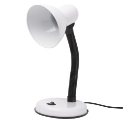 Lampi interior, Lampa Birou Clasic Alb 1xE27 60W     -1, dioda.ro