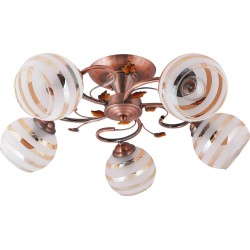 Lampi interior, Lustra Irina Aramiu 5xE27 60W -1, dioda.ro