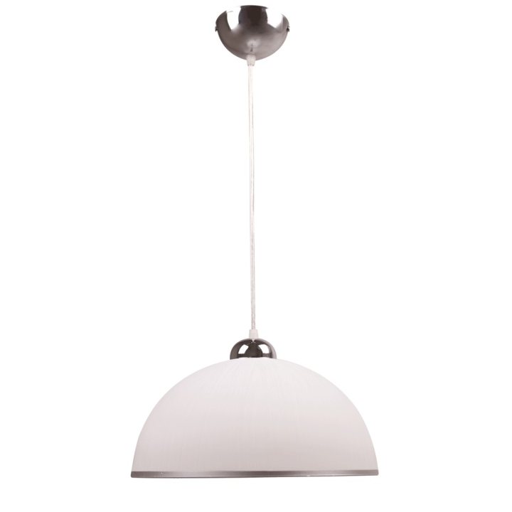 Lampi interior, Pendul Deca Crom+Alb 1xE27       -1, dioda.ro