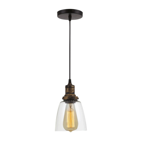 Lampi interior, Pendul Edison Bronz 1xE27 60W -1, dioda.ro