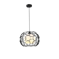 Lampi interior, Pendul Modus Negru+Alb 1xE27 40W      -1, dioda.ro